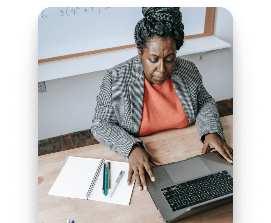 Students collaborating